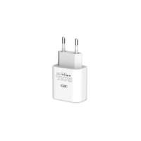 XO XO L40 PD, Hálózati töltő, 18W (USB-C), fehér