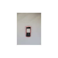 Nokia Nokia N72 komplett ház+gombsor , Előlap, rózsaszín