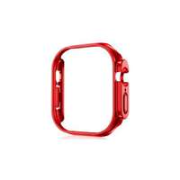 Apple Apple Watch Ultra 49mm, Okosóra műanyag védőkeret bumper, piros