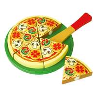  Szeletelhető játék pizza készlet