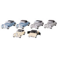 GOKI Die-cast fém lendkerekes Mercedes-Benz 300S 1955 játék autó