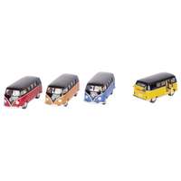 GOKI Die-cast fém lendkerekes VW 1962 játék busz