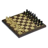 GOKI Mágneses fa sakk készlet, 27 x 27 cm