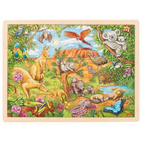 GOKI Fa puzzle, ausztráliai állatok