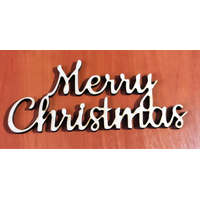 Merry Christmas,Boldog Karácsonyt írott felirat