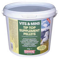  Tip Top vitamin – Tip Top koncentrált vitamin por és pellet 1kg pellet lovaknak
