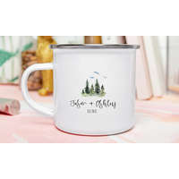 Fényképes Bögre - Zománcozott - Fehér - 3dl