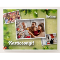 Egyedi fényképes puzzle 35dbos - Karácsony - Kollázs