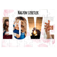 Egyedi fényképes puzzle 35dbos - Szerelem - Love