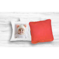 Fényképes Párna - 40x40 - Piros