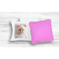 Fényképes Párna - 40x40 - Rózsaszin