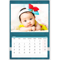 Fényképes naptár A4 méret 2026 - BlueSea