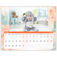Fényképes naptár Asztali 20x16 - OrangeTree