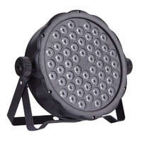 FTS FTS LED 54x1W RGBW Par Lámpa Távirányítóval – Színpadi Világítás, DMX Vezérlés