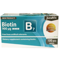 Jutavit JutaVit Biotin - B7-vitamin tabletta 100db