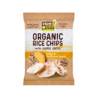 Egyéb Rice up bio barnarizs chips köles-napraforgó 25g