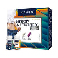 BGB Interherb Kft. Interherb Intenzív SÚLYKONTROLL 2x60 db fogyókúrás kapszula és tabletta