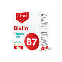 Dr. Herz Dr. Herz Biotin + Szerves Cink 60 db kapszula