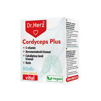 Dr. Herz Dr. Herz Cordyceps Plus + C-vitamin 60 db kapszula