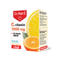 Dr. Herz Dr. Herz C vitamin 1000 mg + D3-vitamin 1000NE 60 db