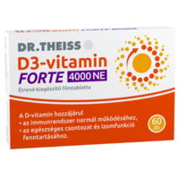 Dr. Theiss Dr. Theiss D3-vitamin FORTE filmtabletta 4000 NE 60db