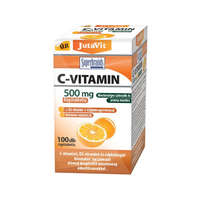 Jutavit JutaVit C-vitamin 500mg + D3-vitamin 2000NE + Csipkebogyó kivonat rágótabletta 100db