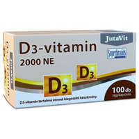 Jutavit JutaVit D-vitamin 2000NE lágykapszula 100db