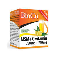 BioCo BioCo MSM+C-vitamin 750 mg + 750 mg italpor 75 adag