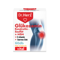 Dr. Herz DR. Herz Glükozamin-Kondroitin-szulfát+MSM 60db