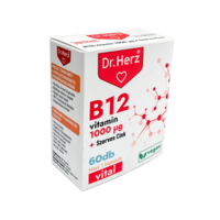 Dr. Herz Dr.Herz B12-vitamin 1000 mcg + Szerves Cink kapszula 60db