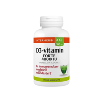 BGB Interherb Kft. Interherb XXL D3-vitamin Forte 4000 IU 90 db kapszula