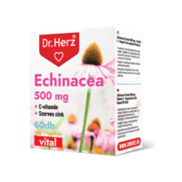 Dr. Herz Dr.Herz Echinacea 500 mg + C-vitamin + Szerves Cink 60 db kapszula