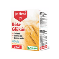 Dr. Herz Dr. Herz Béta-Glükán+Szerves Zn+Se+C-vitamin 60 db