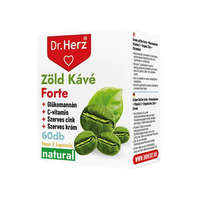 Dr. Herz DR Herz Zöld Kávé Forte + C-vitamin+Glükomannán 60db