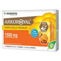 Arkopharma Arkoroyal Méhpempő 10 db cukormentes ampulla 1500 mg