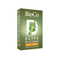BioCo BioCo OLIVA D3-vitamin FORTE 4000 NE (lágyzselatin kapszula) 60db