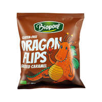 Biopont Kft. Dragon Flips BIO Kukorica snack (sós-karamellás) 25g