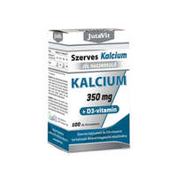 Jutavit Jutavit Szerves Kalcium 350mg+D3-vitamin tabletta (100db)
