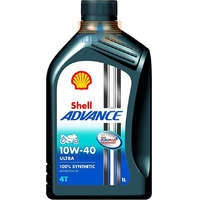 SHELL SHELL ADVANCE 4T ULTRA 10W40 1L