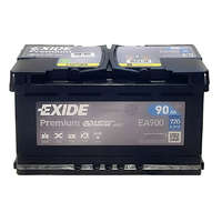 EXIDE EXIDE PREMIUM EA900 akkumulátor (12V 90Ah 720A J+)