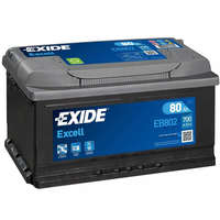 EXIDE EXIDE EXCELL EB802 akkumulátor (12V 80Ah 700A J+)