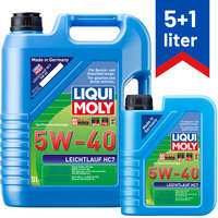 LIQUI MOLY Liqui Moly Leichtlauf HC7 5W40 5L + 1L ajándék