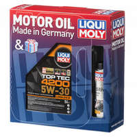 LIQUI MOLY Liqui Moly Top Tec 4200 5W30 5L + 1 db LIQUI MOLY MOS2 motorolaj adalék 300 ml AJÁNDÉK