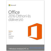 Microsoft Microsoft Office 2016 Home & Student for Win HUN (1 User) 79G-04634