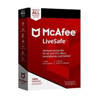 McAfee McAfee LiveSafe Unlimited Device 2020 (10 Device) 1 year