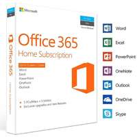 Microsoft Microsoft Office 365 Home - 6 Users PC/MAC EUROPE - 1 year