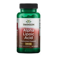 Swanson Swanson ALPHA LIPOIC ACID (Liponsav) 600 mg 60 kapszula