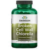 Swanson Swanson Broken Cell Wall törött sejtfalú Chlorella 500mg 360 tabletta