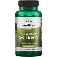 Swanson Swanson Goji Berry (Goji bogyó) 500mg 60 kapszula