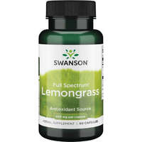 Swanson Swanson Lemongrass (Citromfű) 400mg 60 kapszula